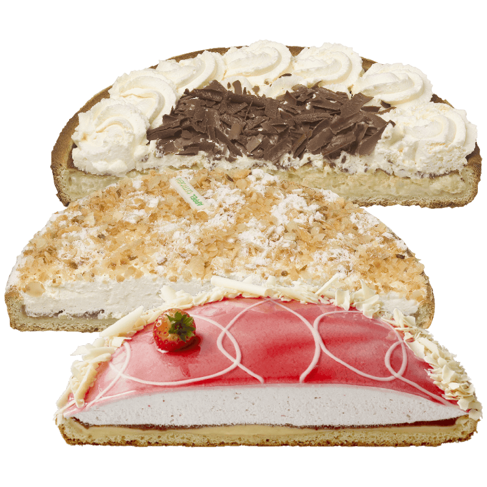 Luxe halve vlaai