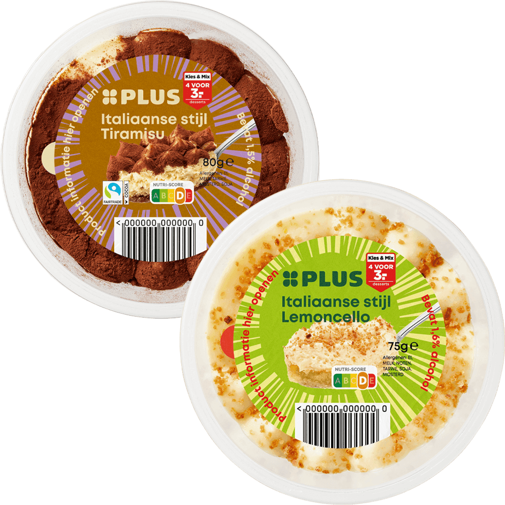 Toetjes Italiaanse stijl