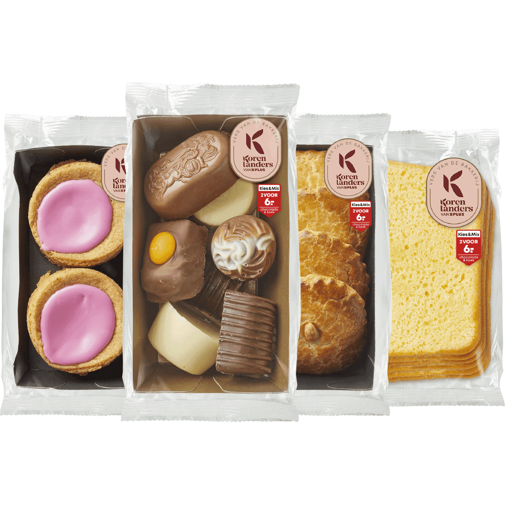 Koek, cake en chocolade