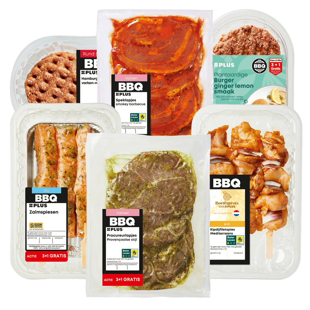 PLUS BBQ Vlees