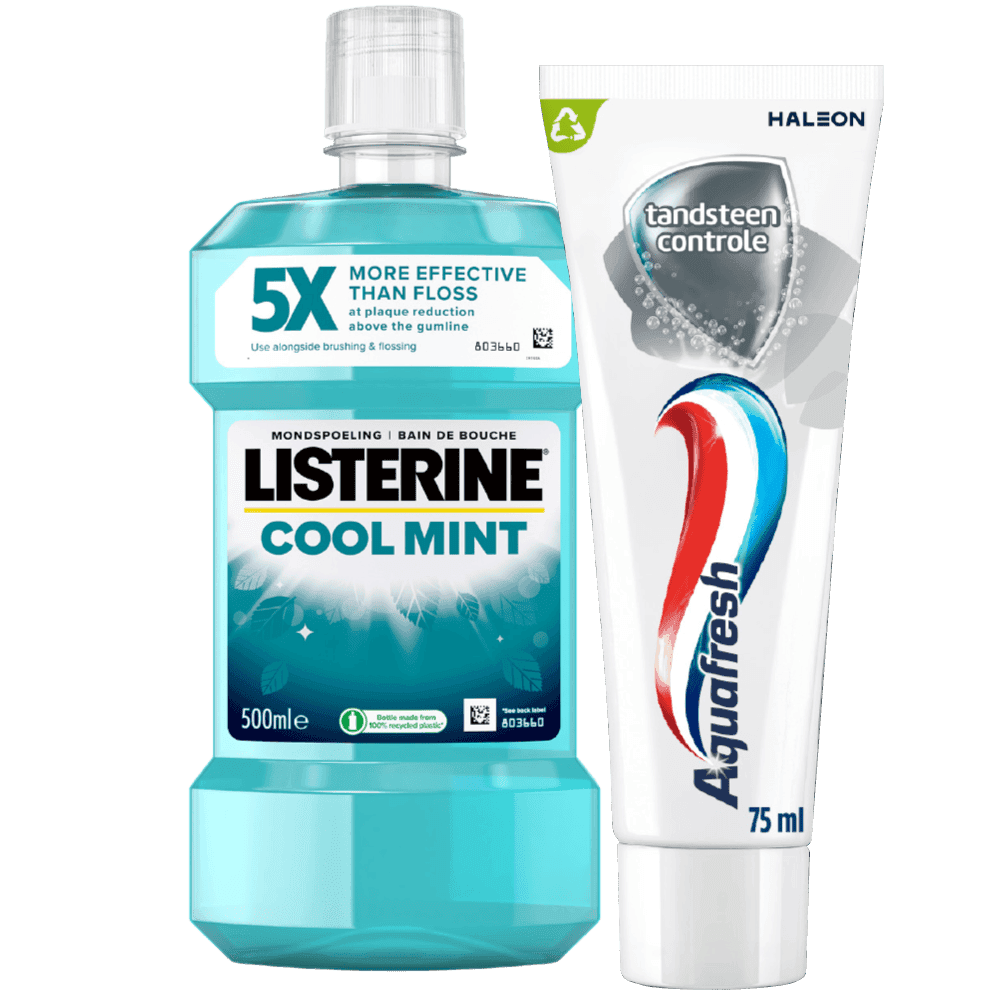 Alle Aquafresh en Listerine