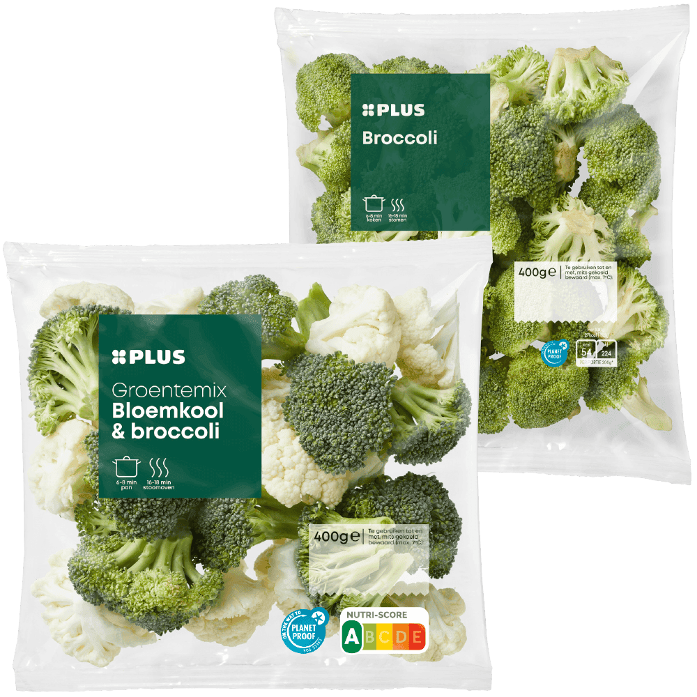 Bloemkool- en broccoliroosjes
