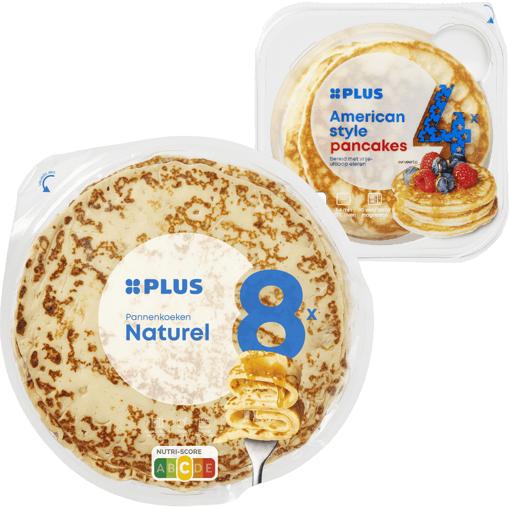 Pannenkoeken en pancakes