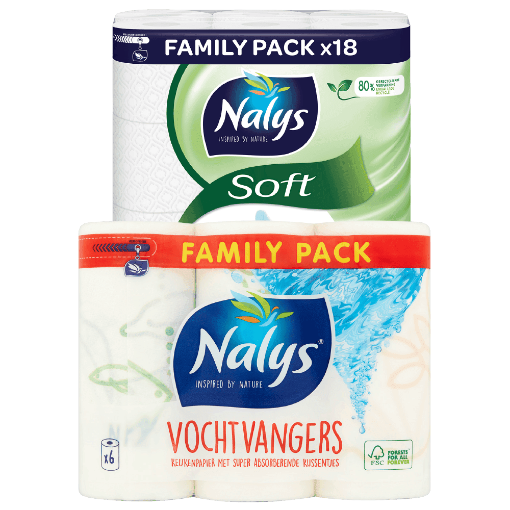 Keuken- en toiletpapier