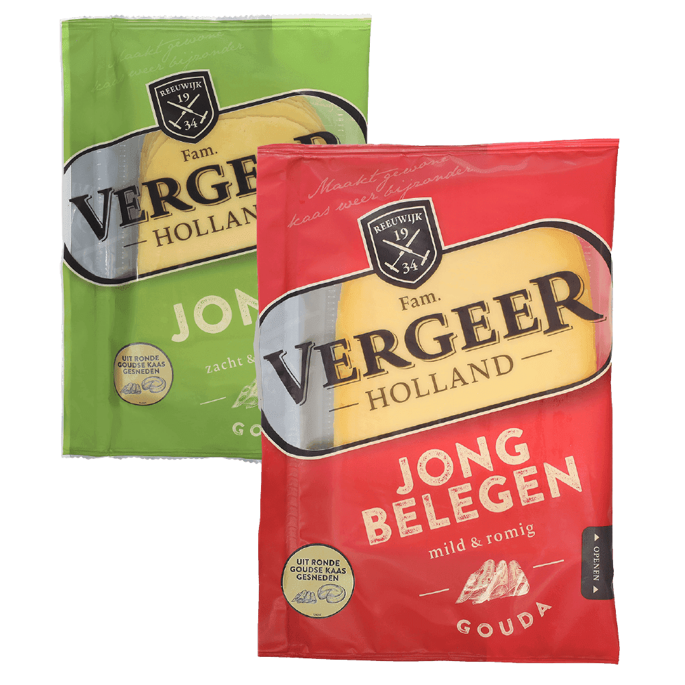 Kaas plakken