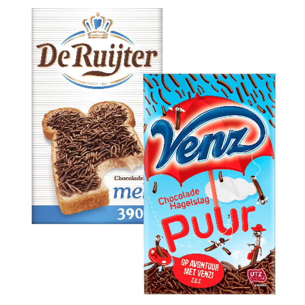 Hagelslag en vlokken