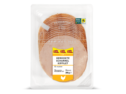Gerookte scharrel kipfilet