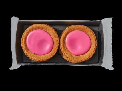 Roze fondant pencee