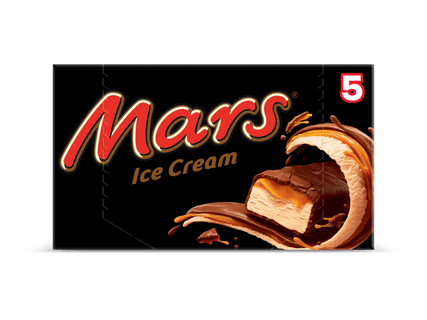 MARS, SNICKERS of TWIX ice cream