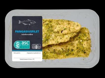 Pangasiusfilet tuinkruiden