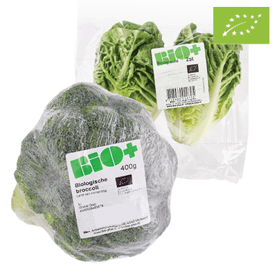 Bio+ Broccoli of Mini Romaine Sla