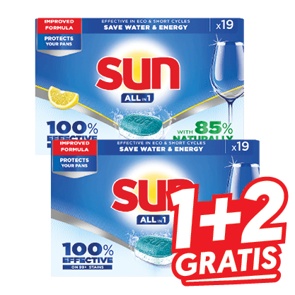 Sun Vaatwastabletten