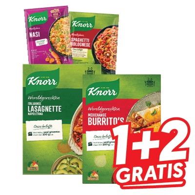 Knorr Wereldgerechten of Maaltijdmixen
