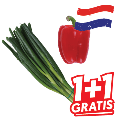Hollandse Bosuien of Rode Paprika.