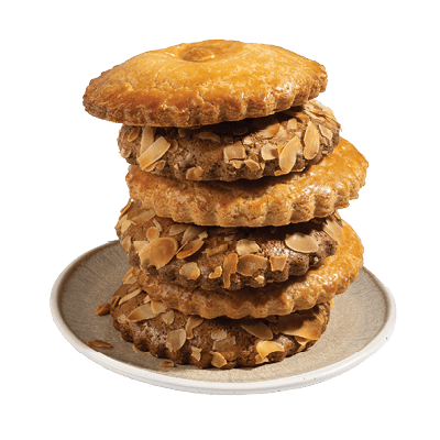 Roomboter of Speculaas Gevulde Koeken