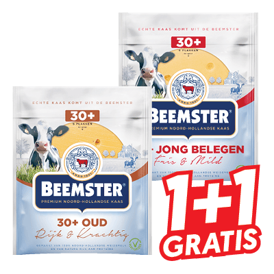 Beemster Gesneden 30+ Kaas