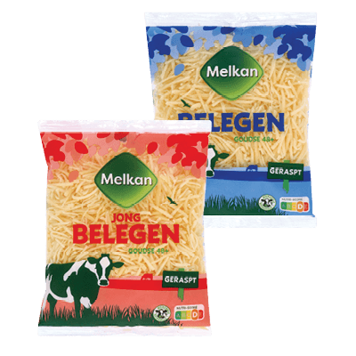 Melkan Geraspte Kaas