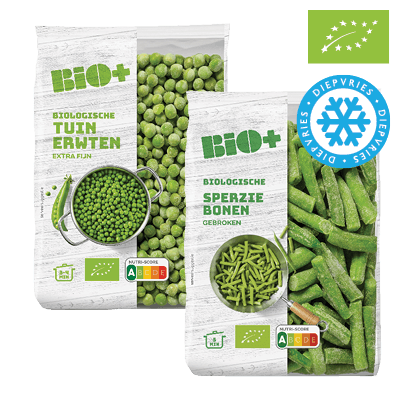 Bio+ Diepvries Groente of Fruit