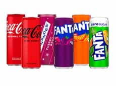 Coca-Cola, Fanta, Sprite, Fuze Tea of Fernandes