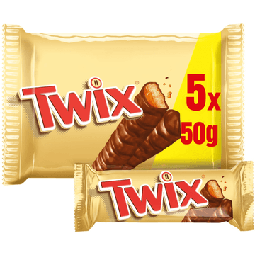 Bounty, Mars, Snickers of Twix