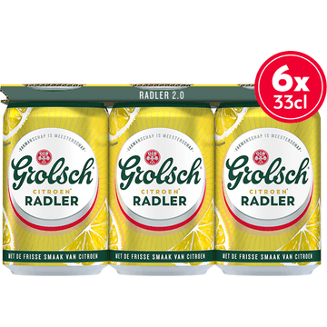 Speciaalbieren van Grolsch of Grolsch Radler