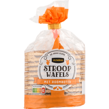 Jumbo roomboter stroopwafels