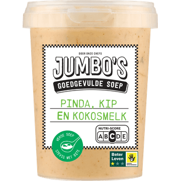 Jumbo's verse of goed gevulde soepen