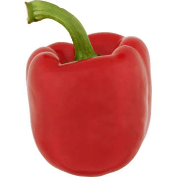 Rode paprika's