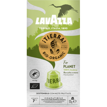 Alle Lavazza Nespresso koffiecups