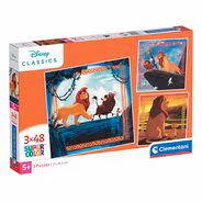 Clementoni Disney Lion King 3-In-1 Puzzel